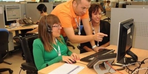 Foto de archivo de un curso de Inserta